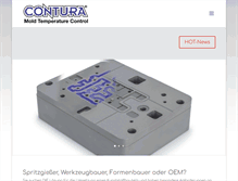 Tablet Screenshot of contura-mtc.de